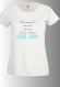 Tee-shirt femme imprimé "l'humanité aurait besoin d'une bonne terre happy3 