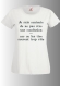 Tee-shirt humoristique imprimé "je suis contente de ne pas être une conclusion" 