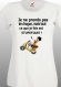 Tee-shirt humoristique imprimé "je ne prends pas de drogue, mais tout ce que je fais est stupéfiant" 