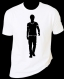 Tee-shirt tout en simplicité imprimé "man" 