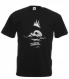 Tee-shirt homme, imprimé "tête de mort immergée" 