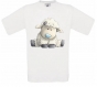 Tee-shirt enfant, manches courtes, imprimé "petit mouton" 