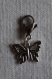 Breloque pour bracelet de maman "papillon 5" 