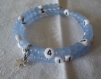 Bracelet d'allaitement : bracelet de maman "nuit étoilée" 