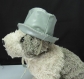 Chapeau de pluie gris taille xs pour petit chien 
