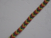 Bracelet brésilien original trois couleurs reggae