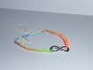 Bracelet shamballa sigle infini multicolore fluo 