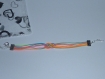 Bracelet nœud marin enfant multicolore fluo 