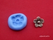 Moule silicone cabochon fleur de 12 mm pour toute création