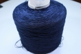 Fil à tricoter fantaisie 2mm bleu marine 1kg150 