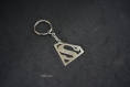 Porte clé - superman - argent 