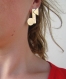 Boucles d'oreilles - argent - collection géométrique 