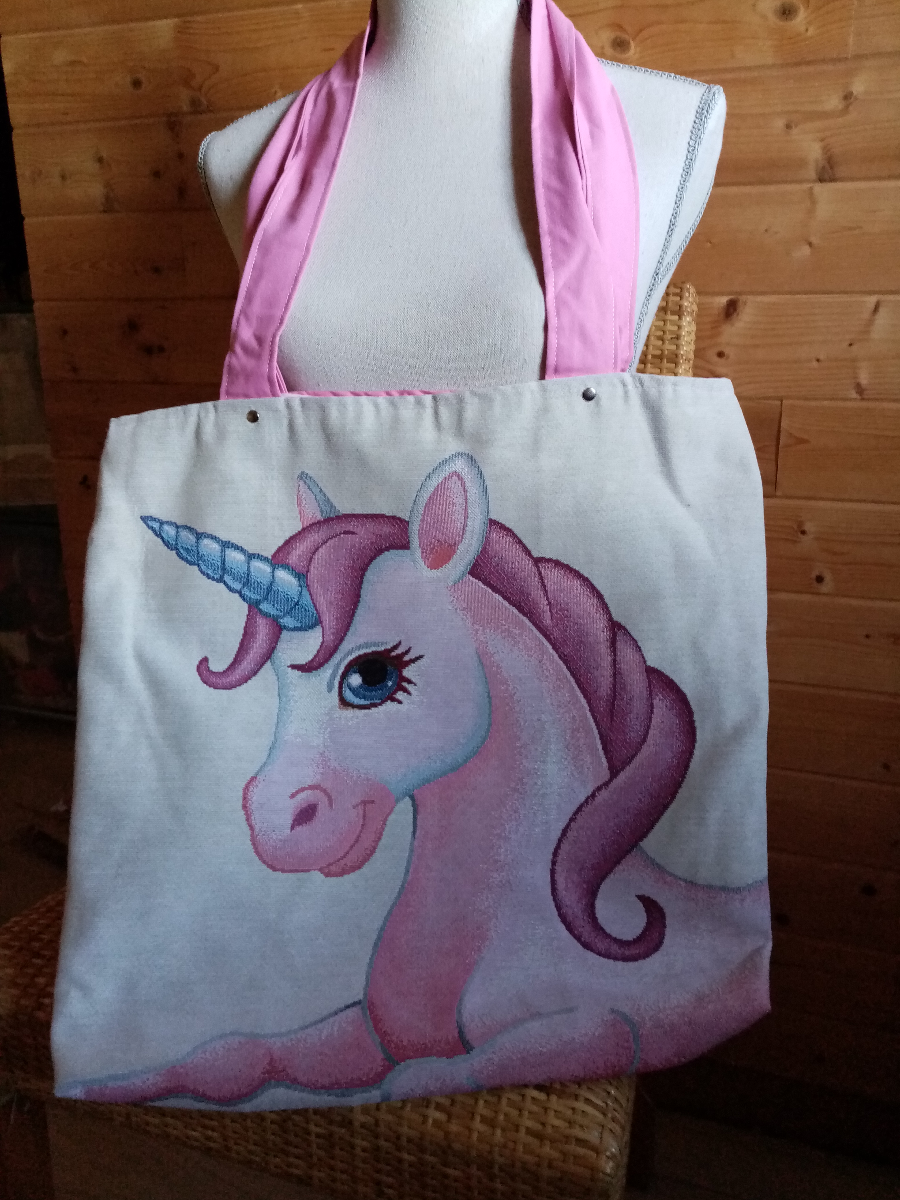 Sac deals cabas licorne