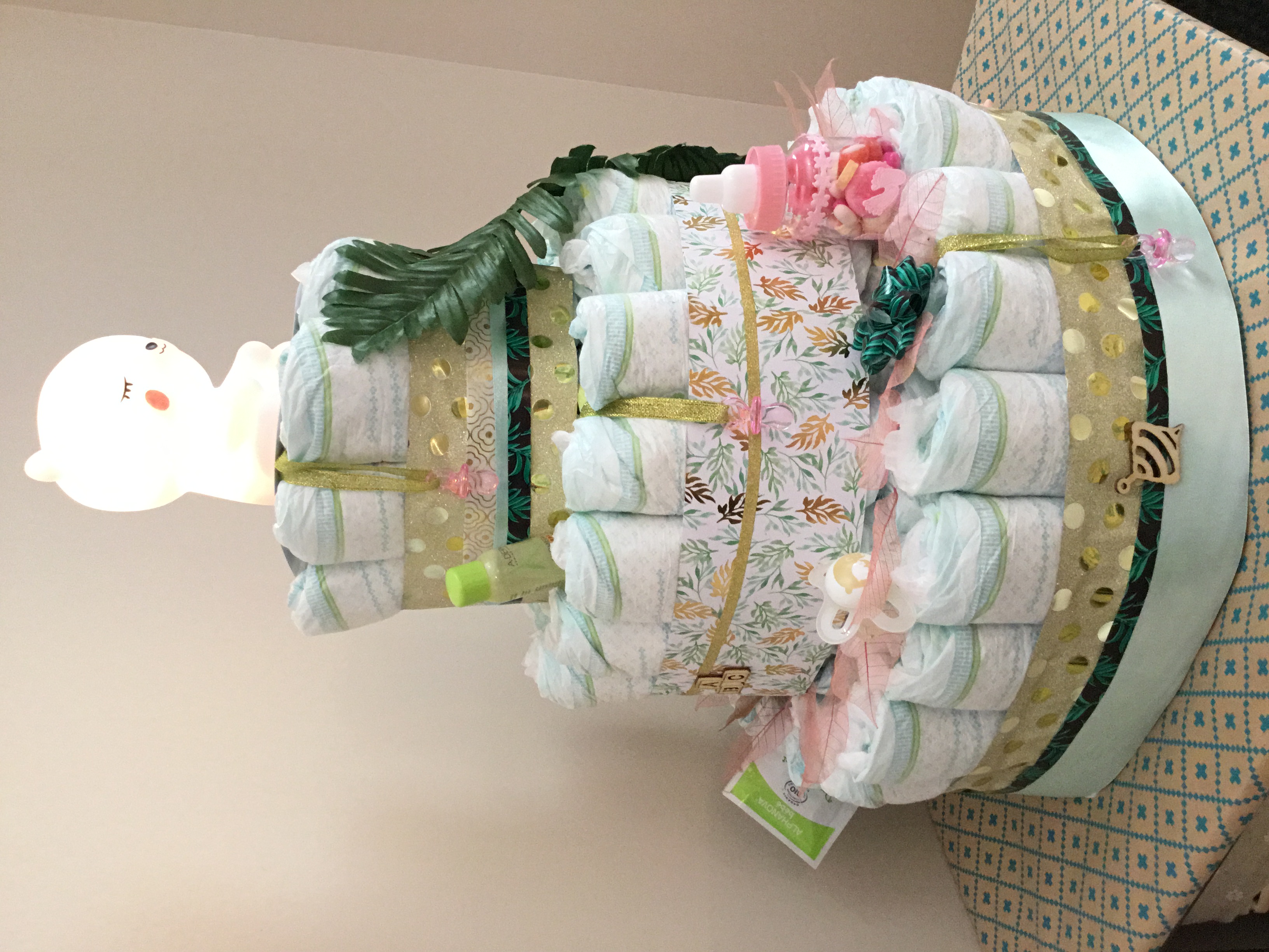 Gateau De Couches Babyshower Nature Et Paillettes Enfants Anniversaires Par Amelior Gateau De Couches Babyshower Nature Et Paillettes Enfants Anniversaires Par Amelior
