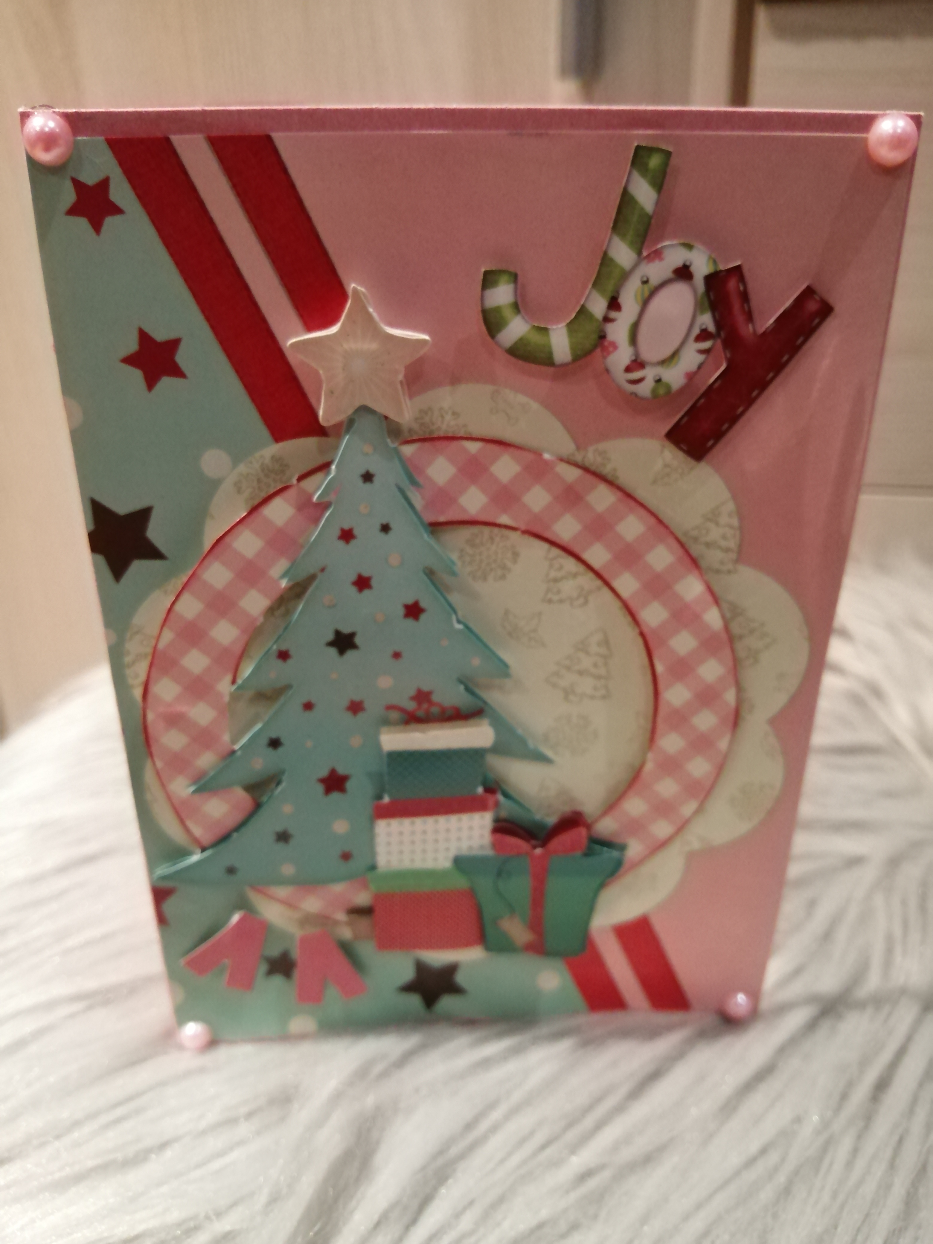 Carte sapin de noel en relief noel par delph_fyn