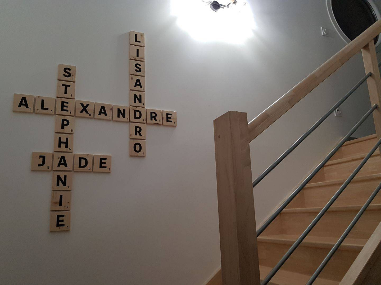 Lettre Prenom Mural Scrabble