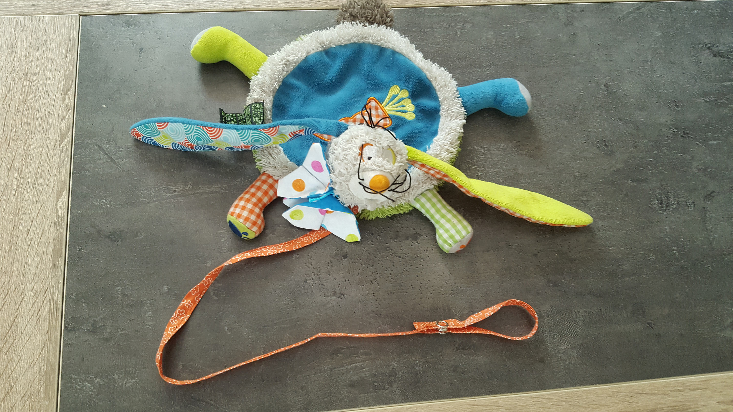 Attache-doudou pour poussette personnalisé : accessoires-bebe par  marionlafee