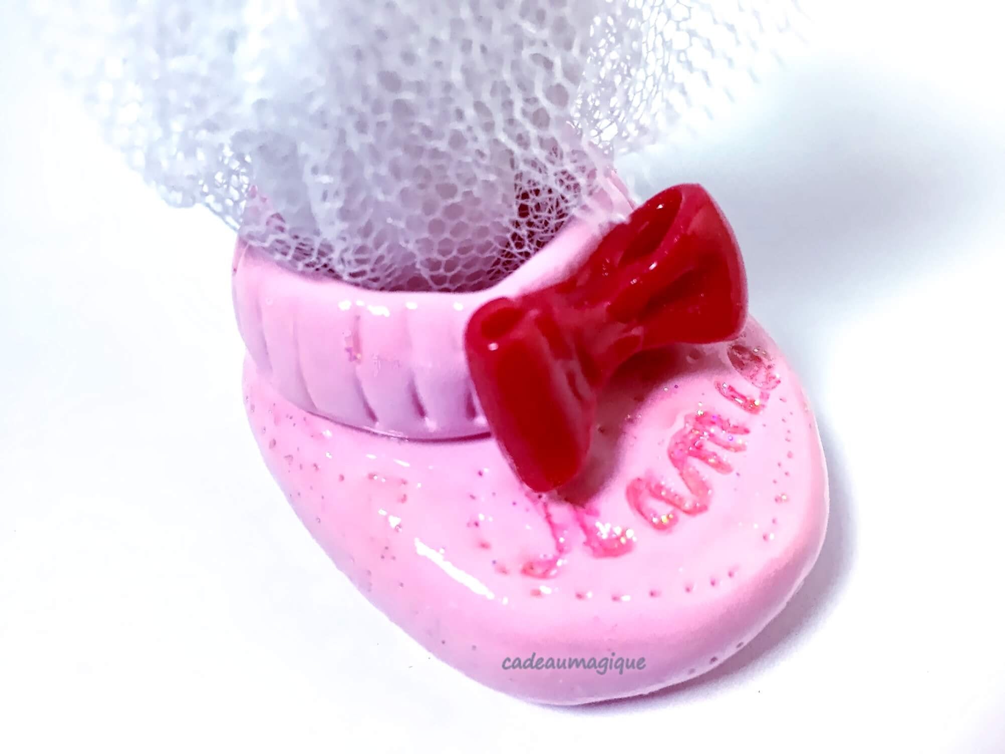Chausson Chaussure Bebe Personnalise Annonce Grossesse Demande Marraine Par Cadeaumagique