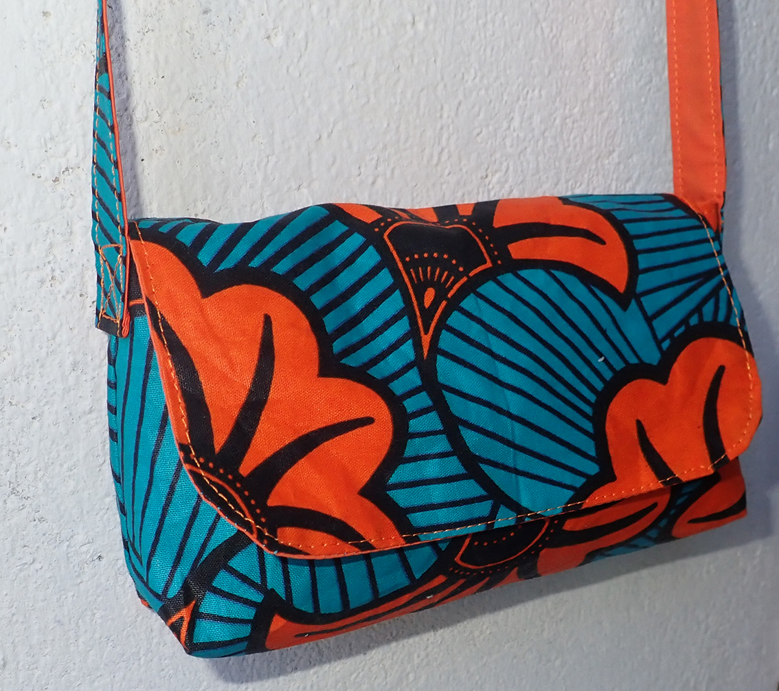 Petit sac bandouli re tissu wax mini sac par zagetzig26