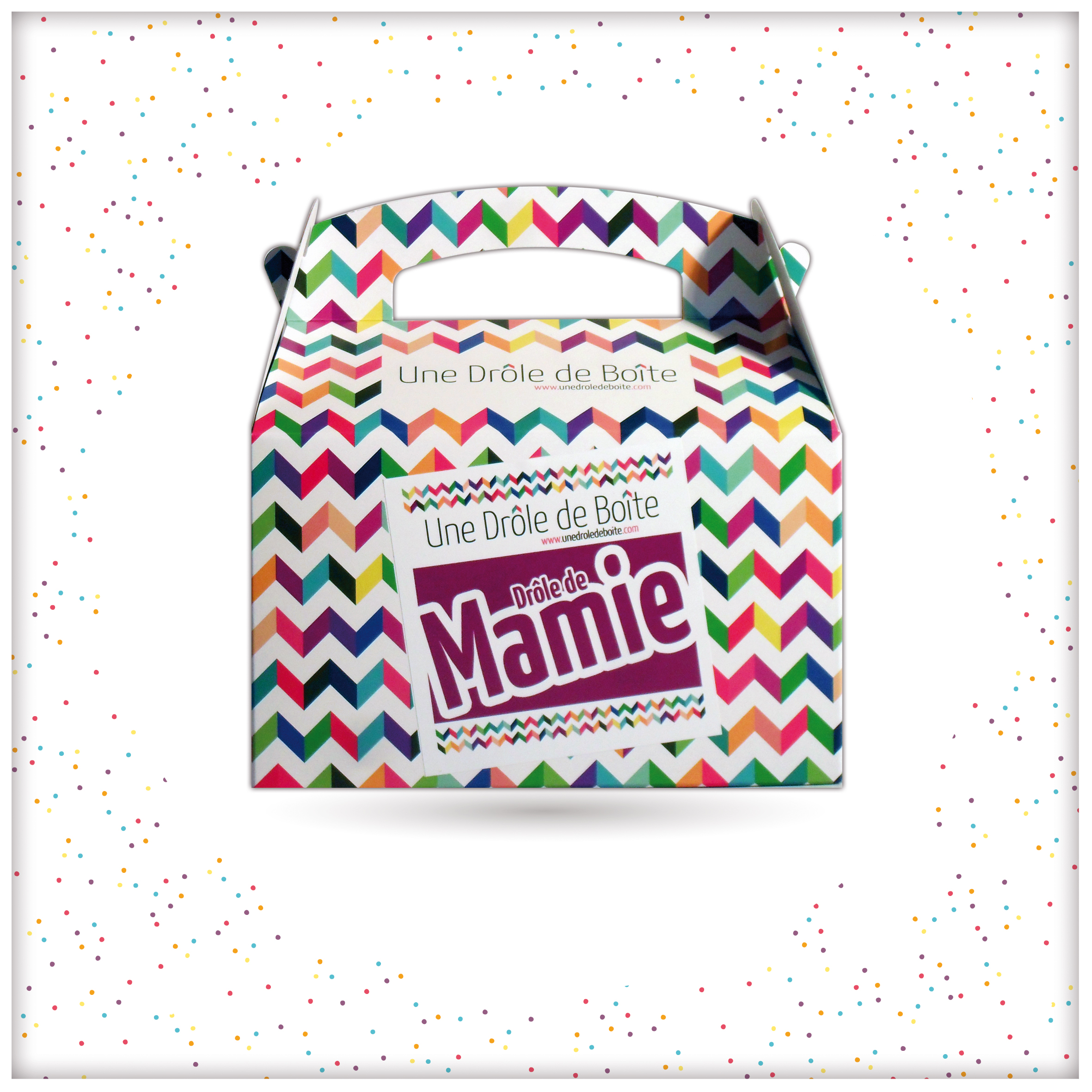 Drôle de mamie / coffret cadeau futur mamie : accessoires-bebe par