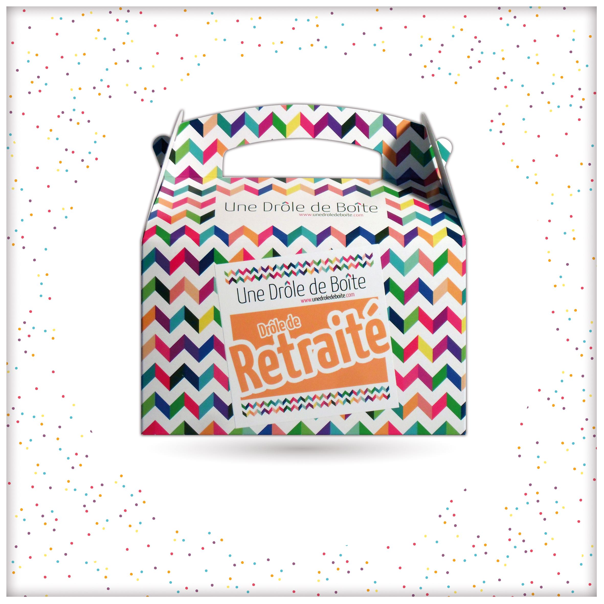 Drôle de retraité / coffret cadeau départ en retraite : accessoires