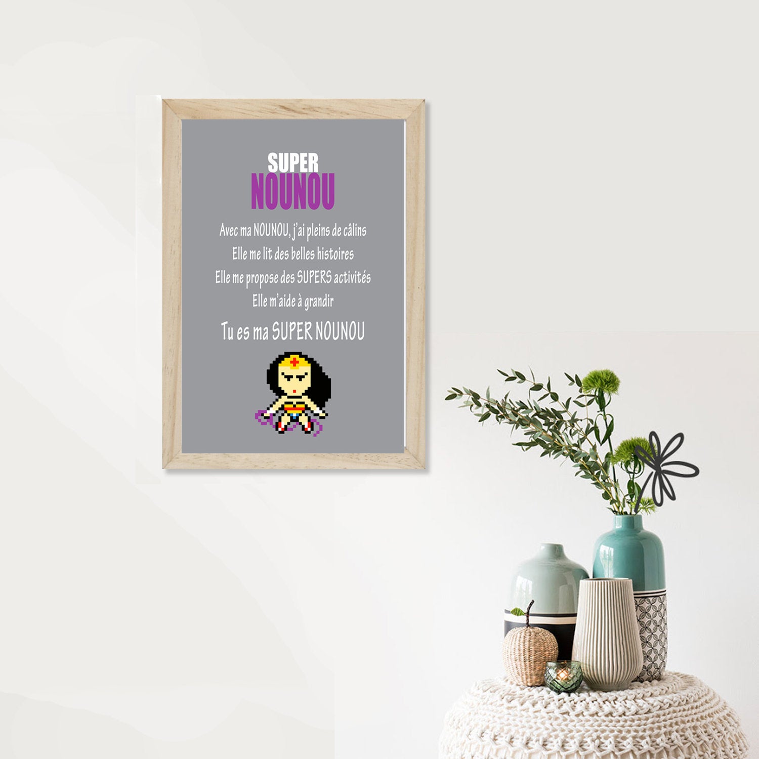 Affiche Citation Super Nounou En Francais Cadeau Nounou Merci Nounou Par Alexiableu Affiche Citation Super Nounou En Francais Cadeau Nounou Merci Nounou Par Alexiableu