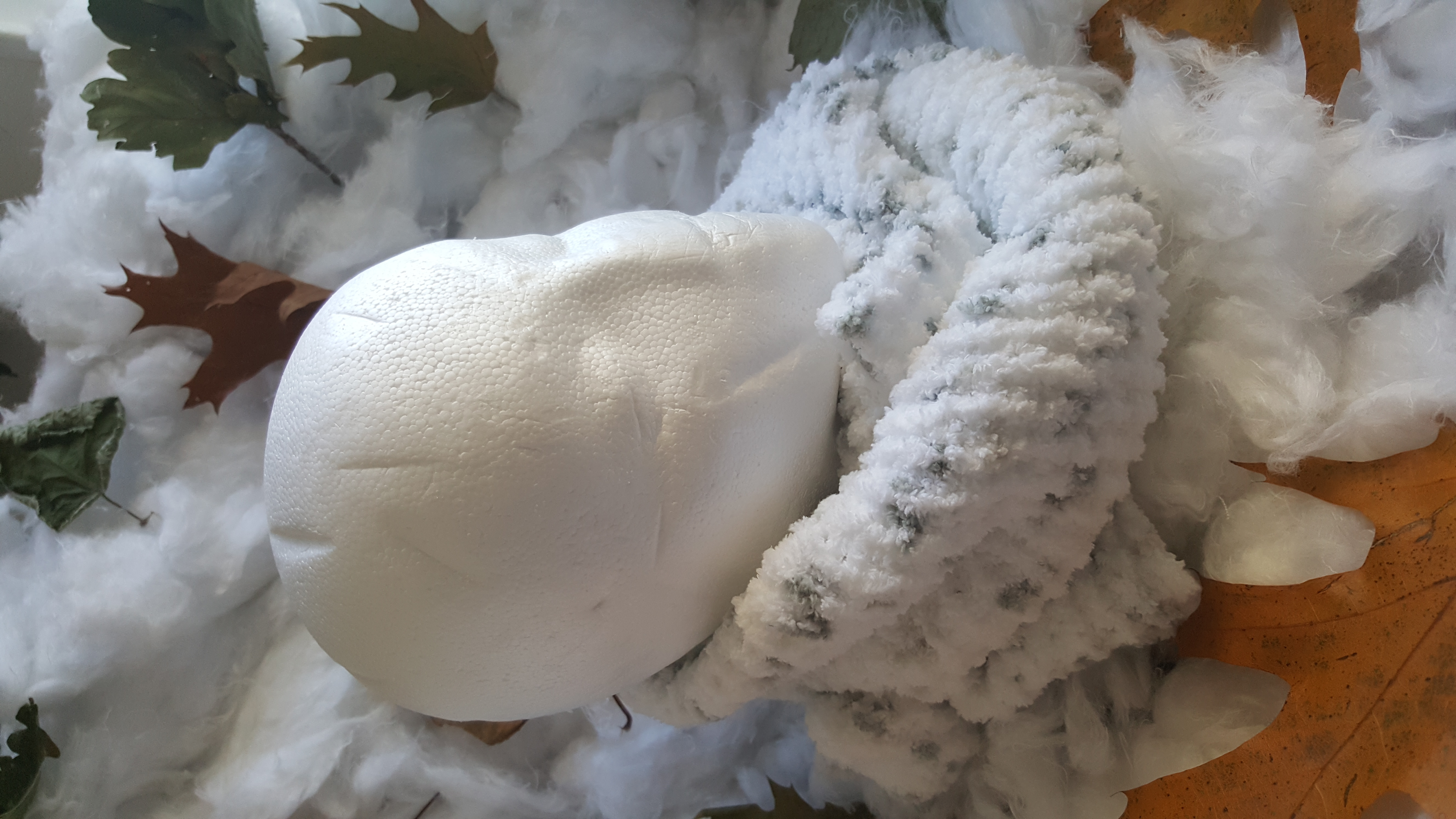 Echarpe laine chenille - créations de maryline