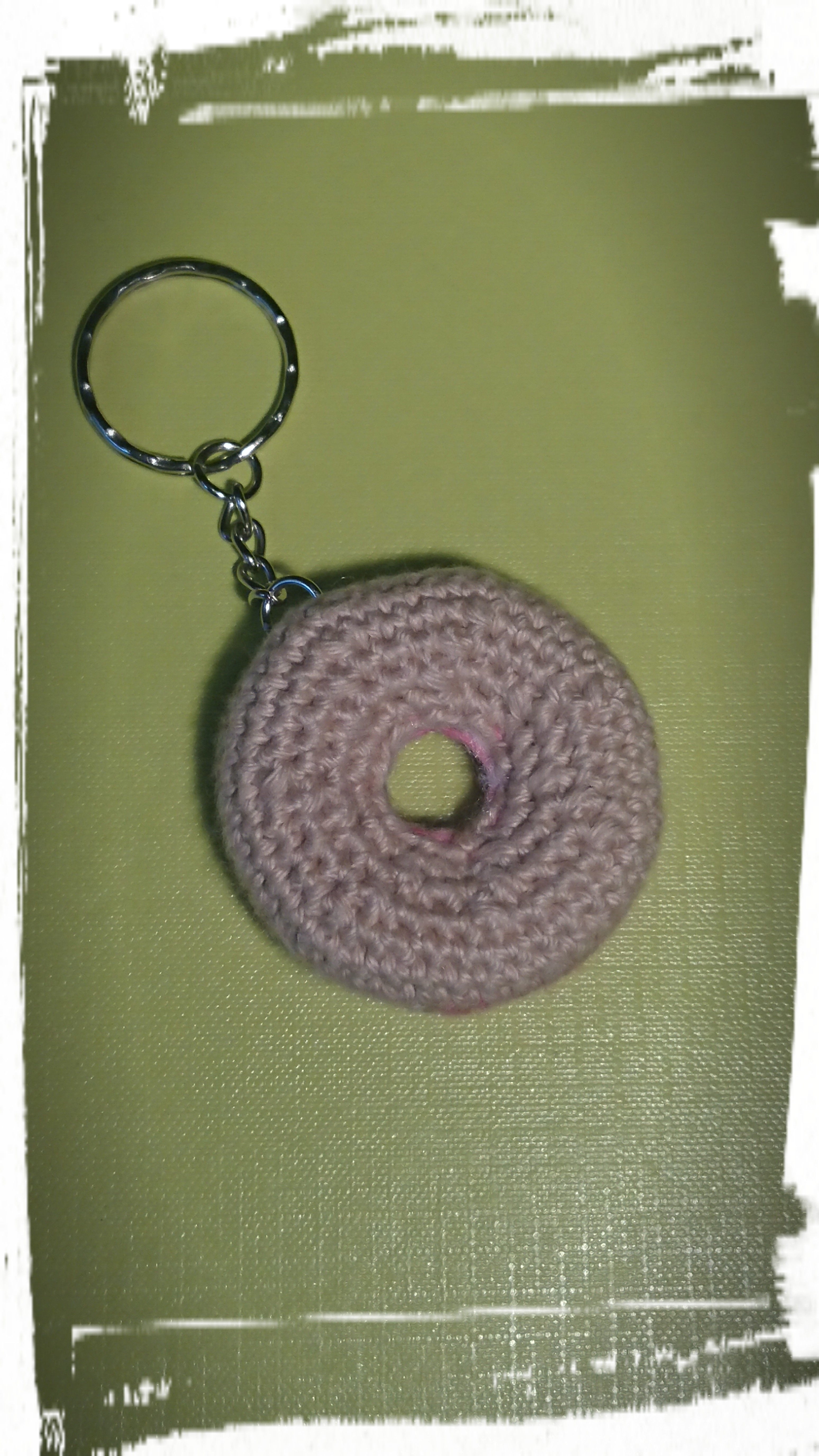 Porte clés / donuts / crochet : accessoires-autres-accessoires par  lecrochetdechloe