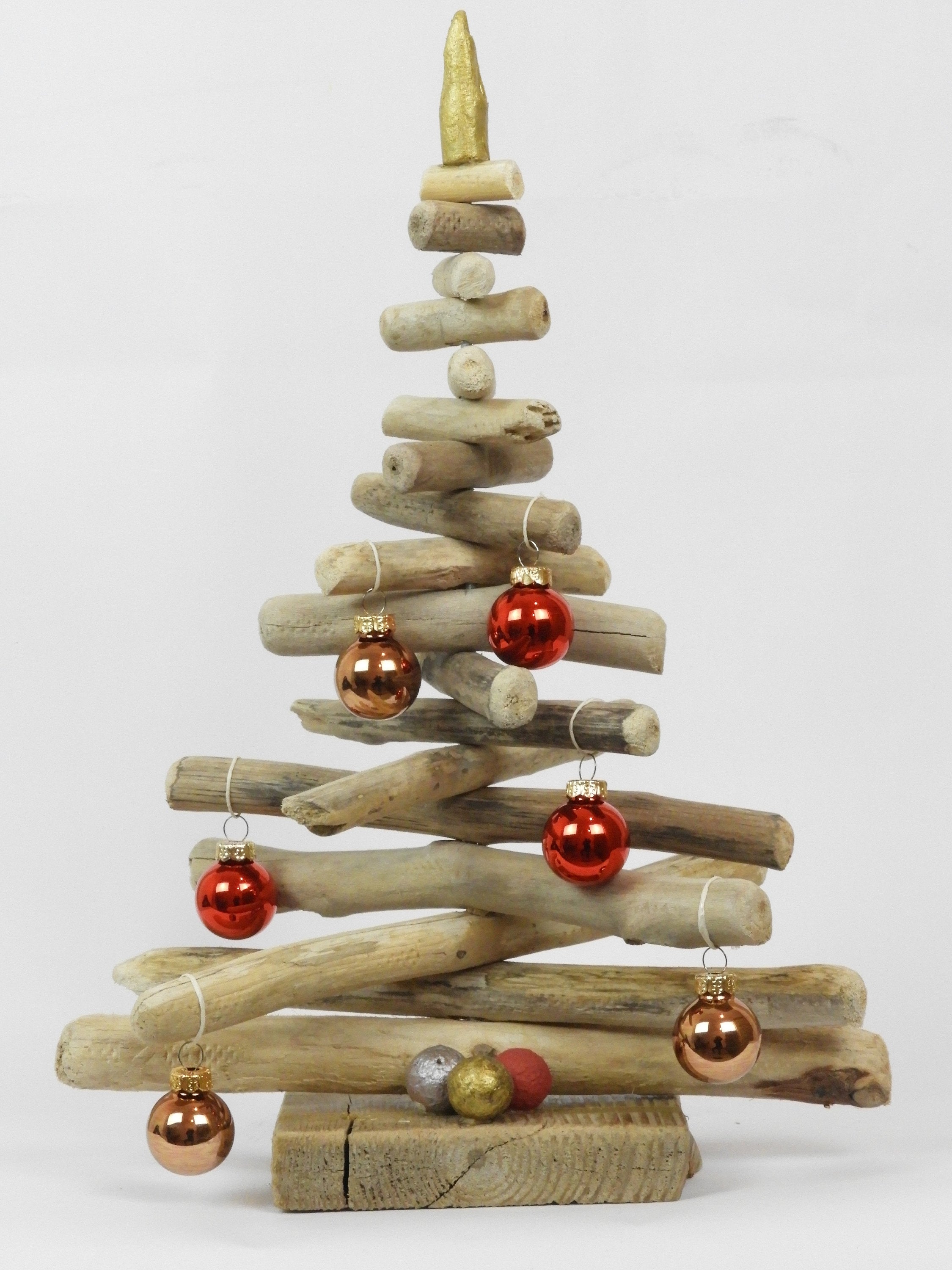 Sapin de noël en bois flotté objetsdeco par artocean