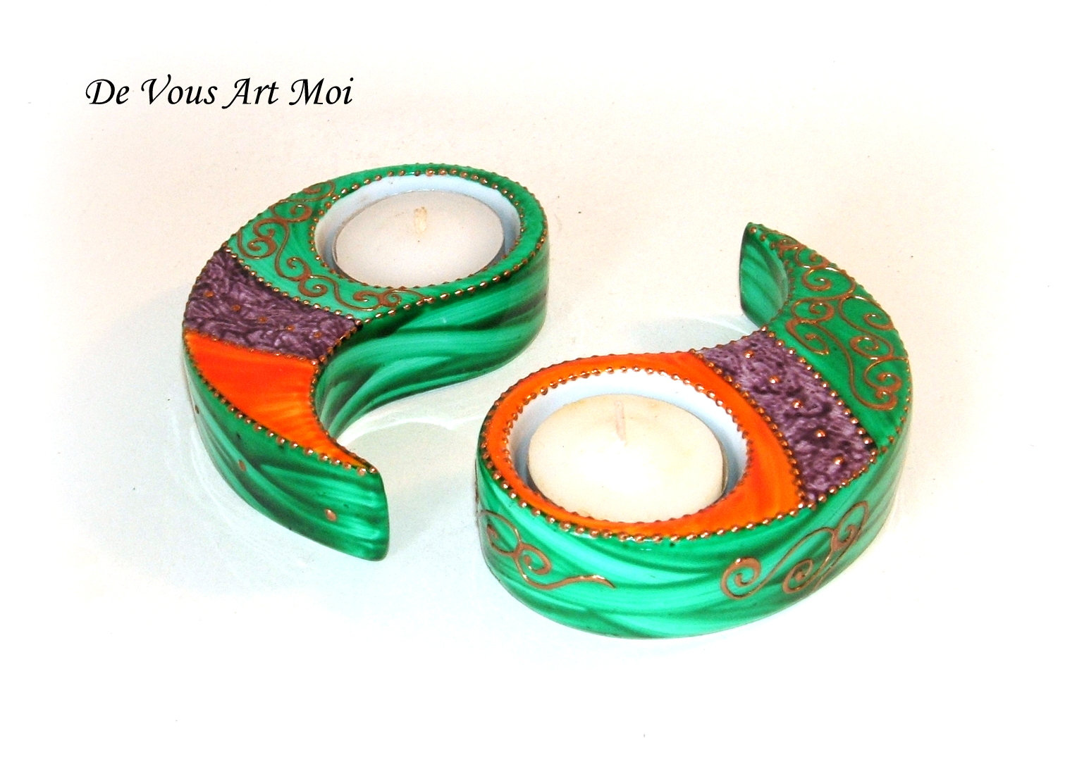 Porte-bougie Statuette Yoga méditation - Achat & prix