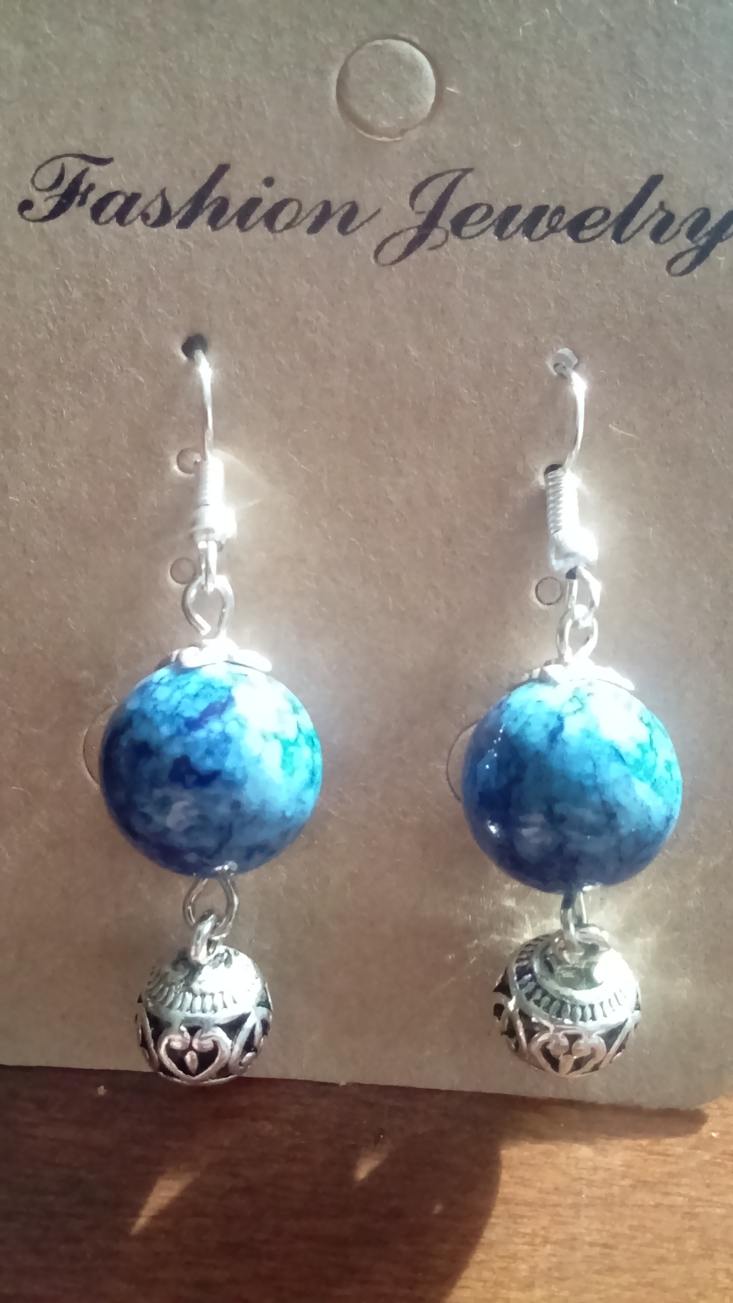 Boucles d'oreilles - MOTHER design unique bronze et argent du Sénégal