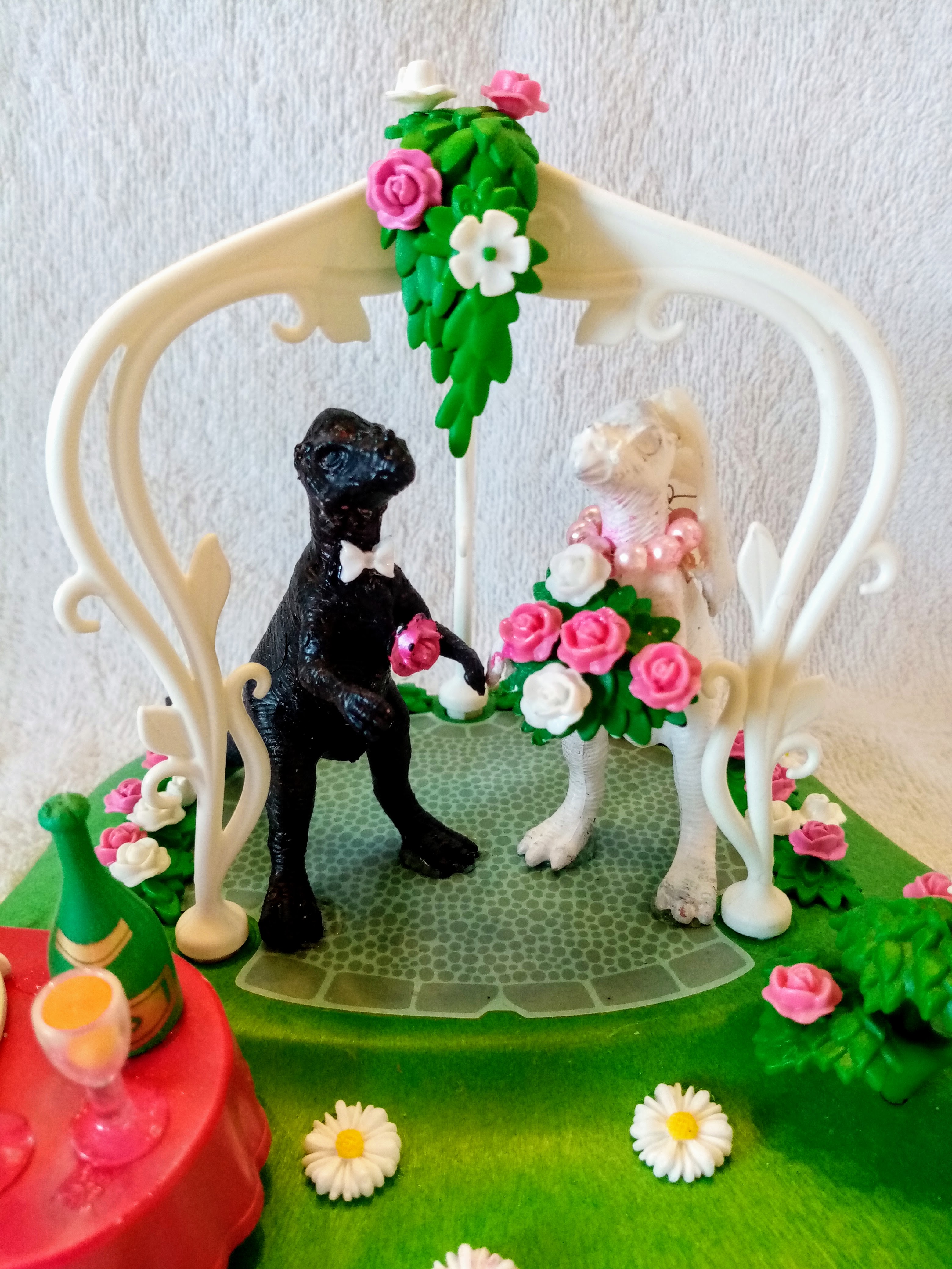 Cadre playmobil, les mariés, anniversaire de mariage ou célébration de  mariage, avec texte, dates, prénoms à personnaliser, : accessoires-mariage  par made-in-paradiy
