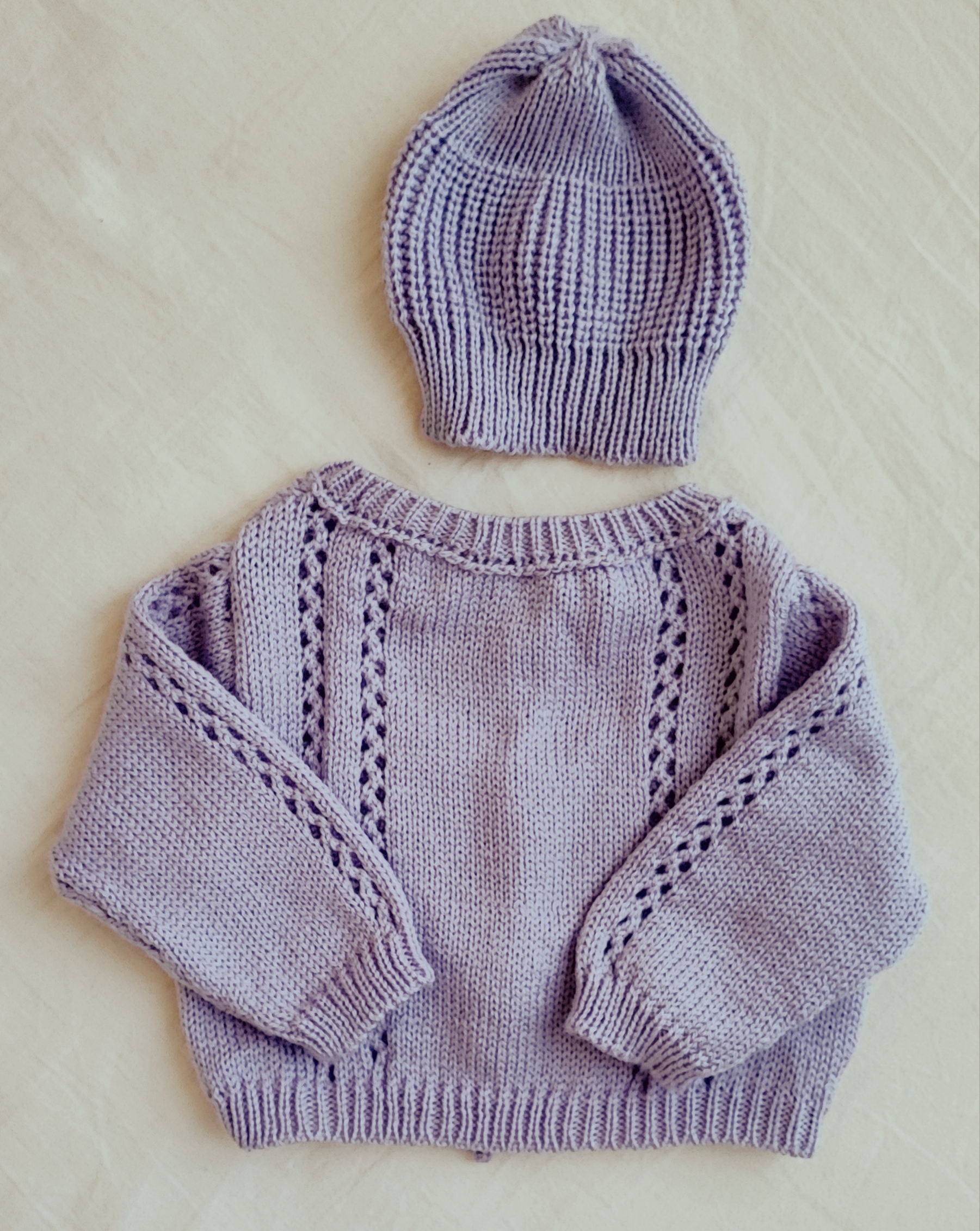 Gilet bébé fille 3 mois et bonnet bébé 0-3 mois : accessoires-bebe par  la-boutique-de-kate