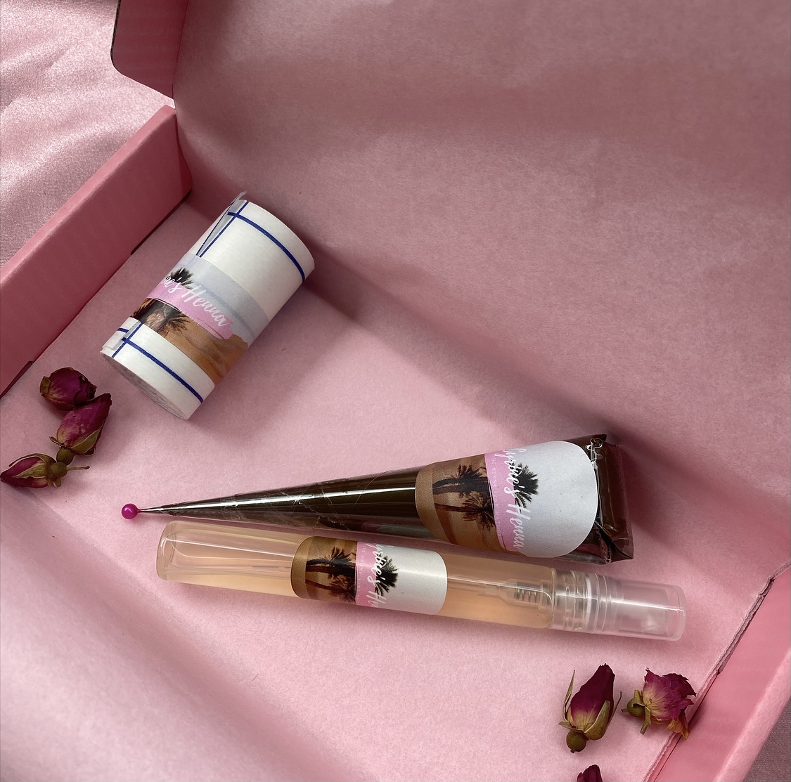 Kit cône de henné du rajasthan 100 naturel faitmaison beauteet