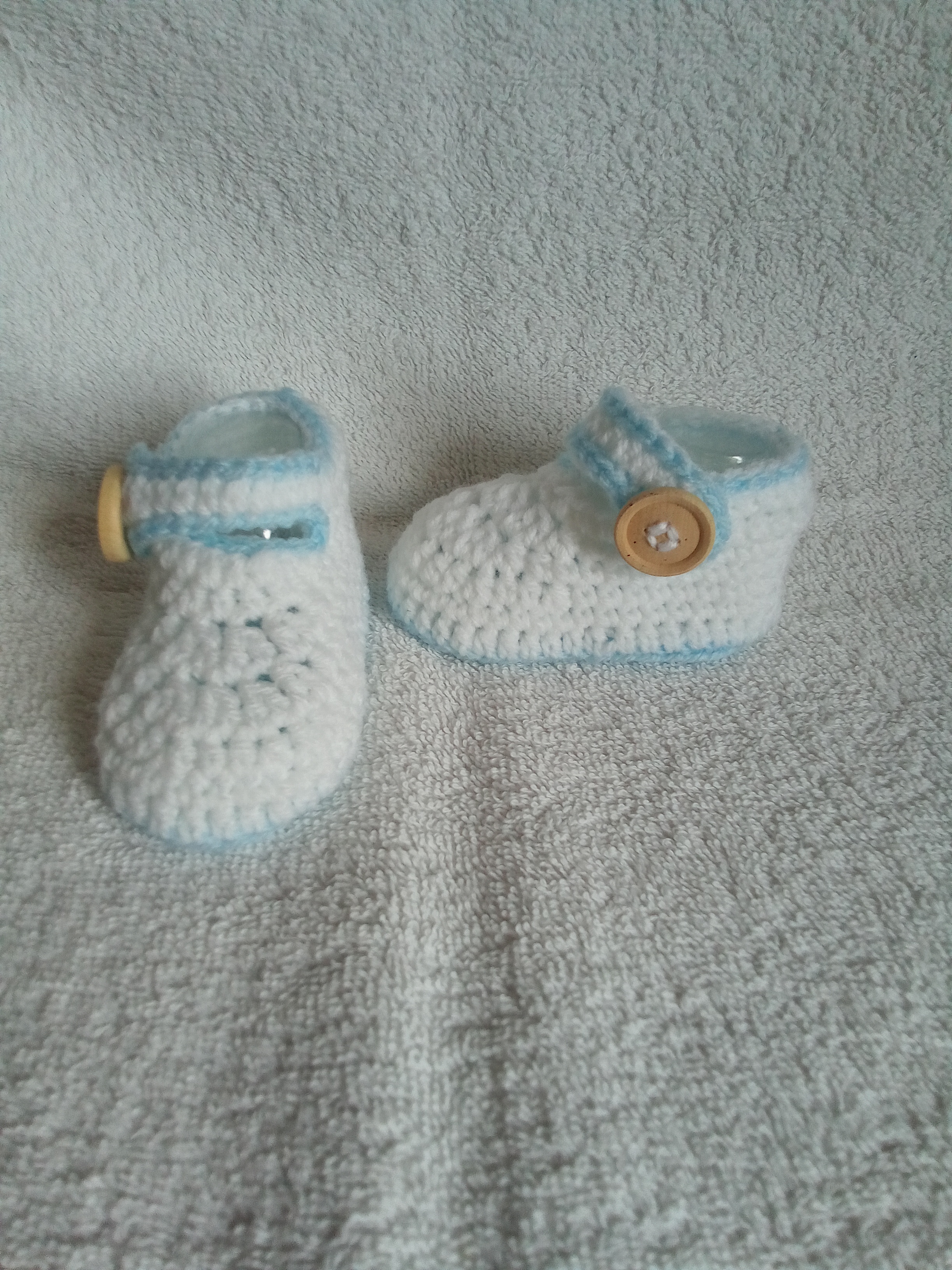 Chaussons de naissance pour b b crochet accessoires bebe par