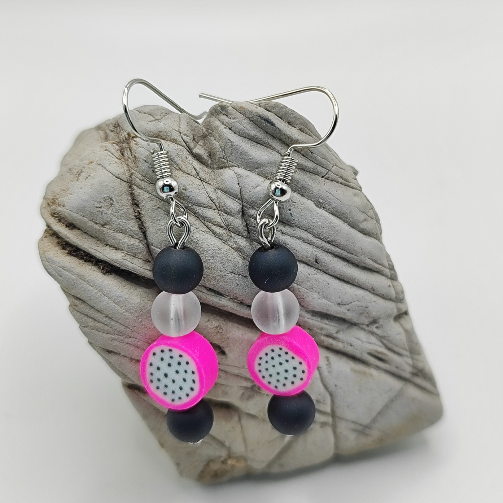 Boucles D'oreilles Fruits Colorées En Acrylique – 9 Paires Assorties – Légeres Et Amusantes Pour Un Style Frais