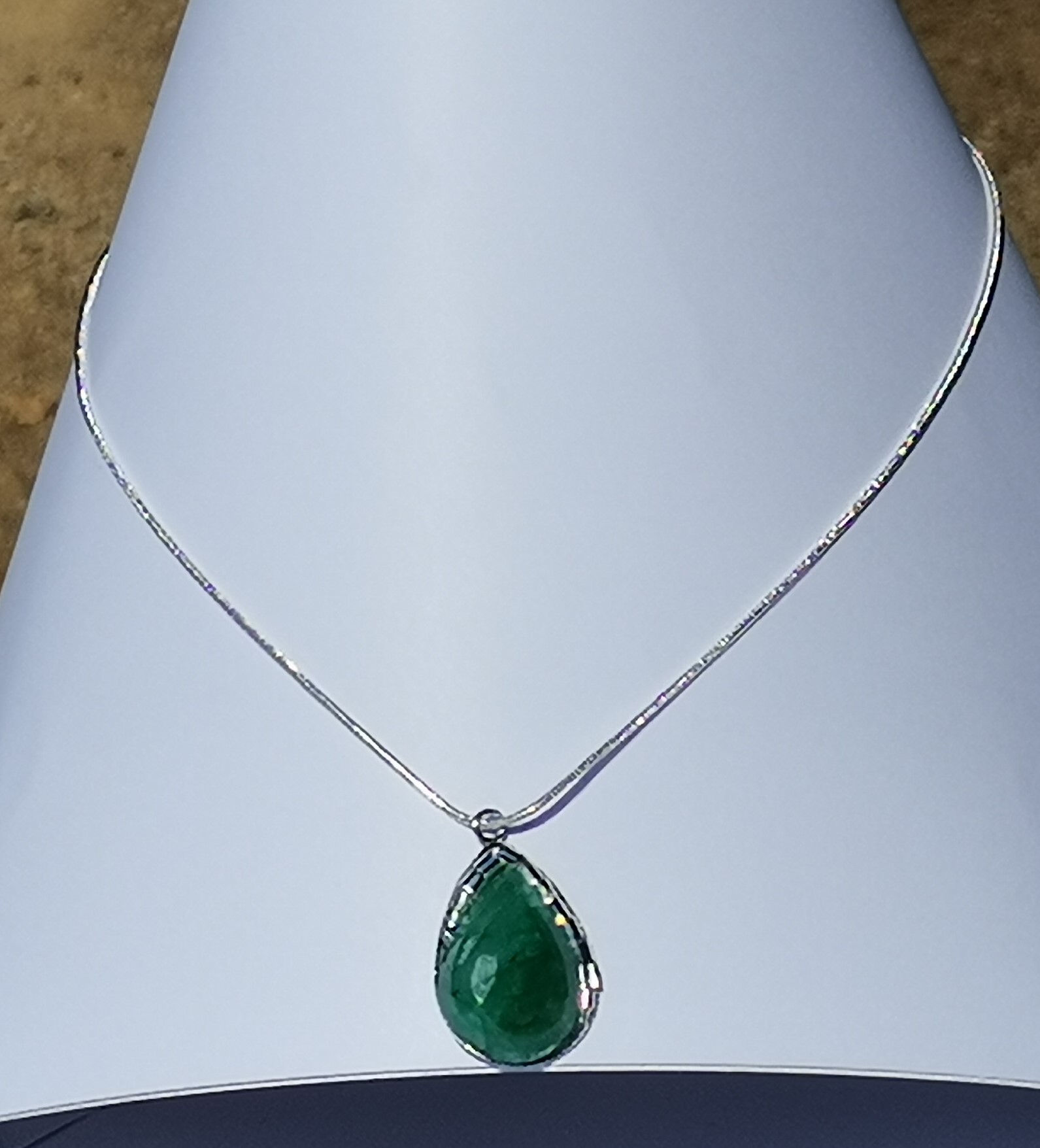 Pendentifs avec pierre précieuse - Or/ Argent - Maison Jodh