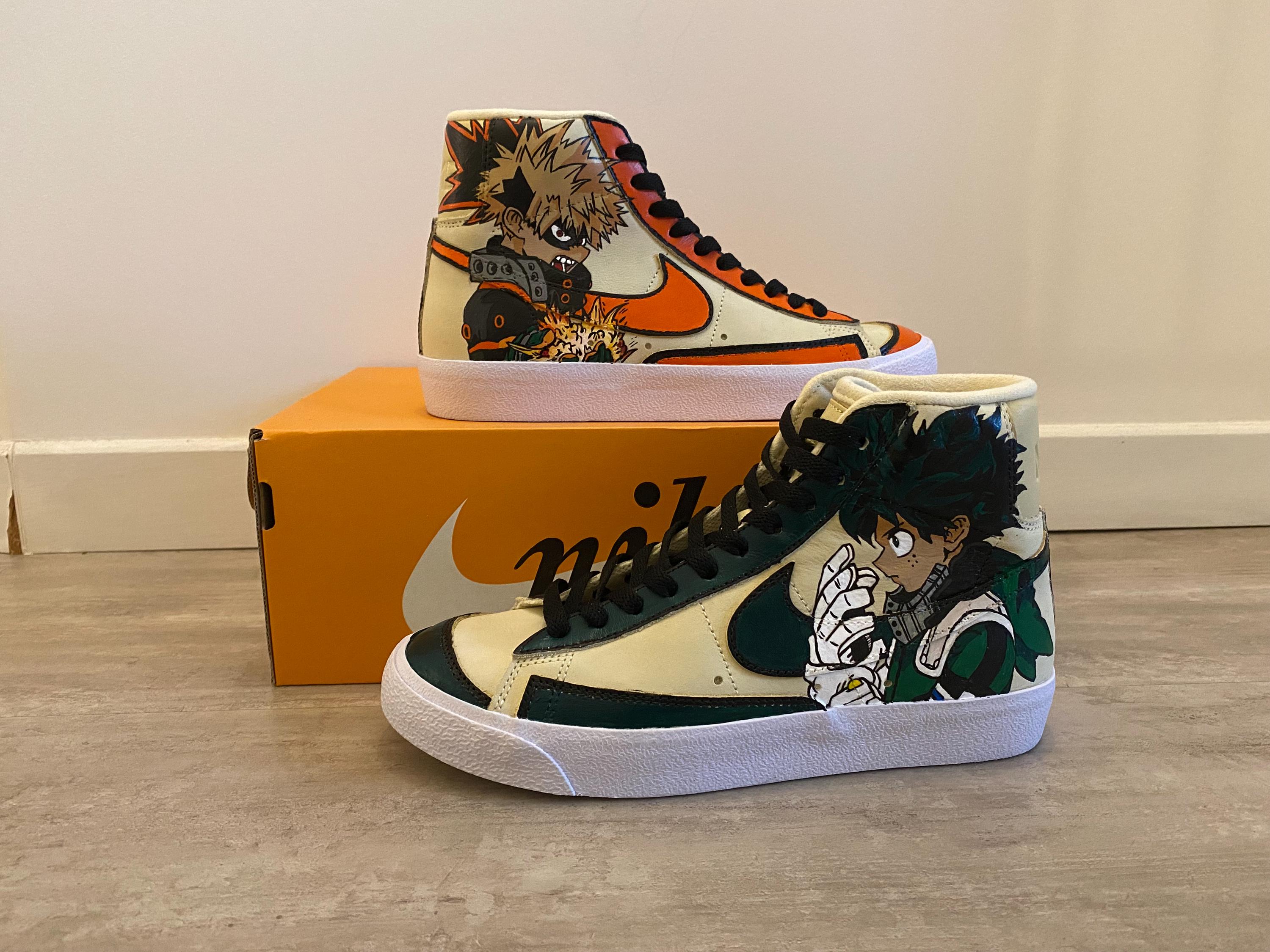 custom nike blazer low