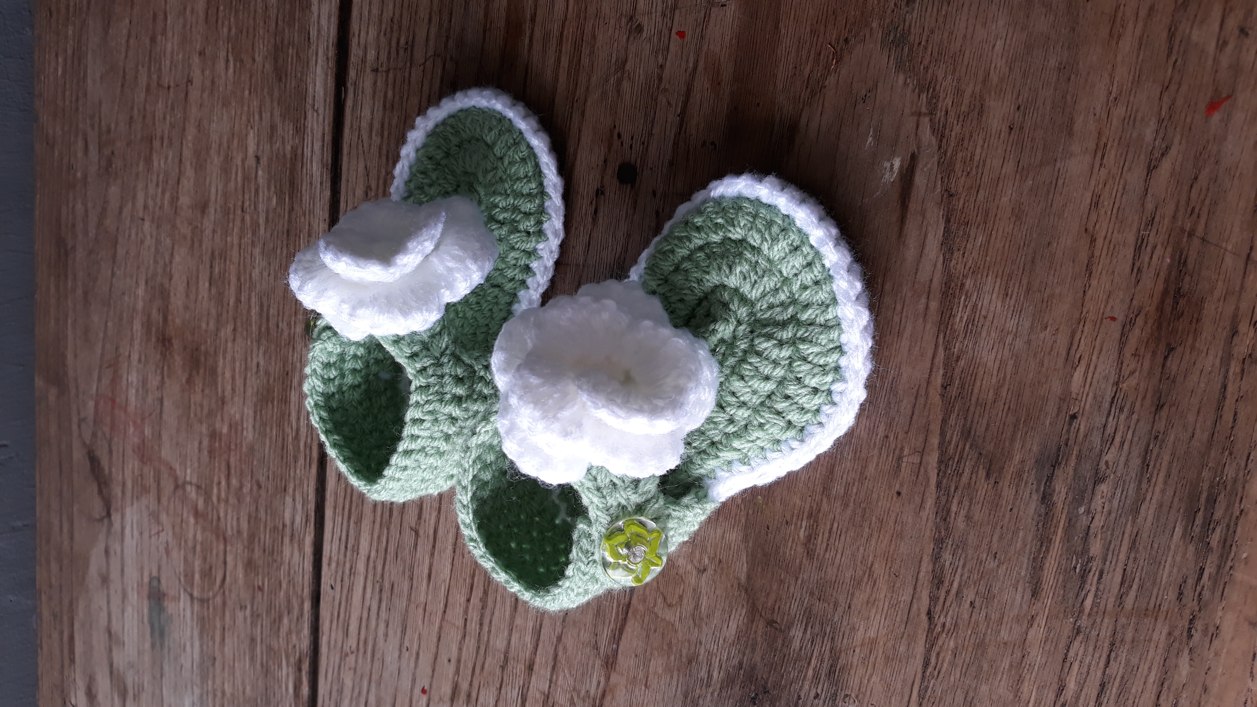 Chaussons Sandales Bebe Au Crochet Accessoires Bebe Par Lesateliersdemarie