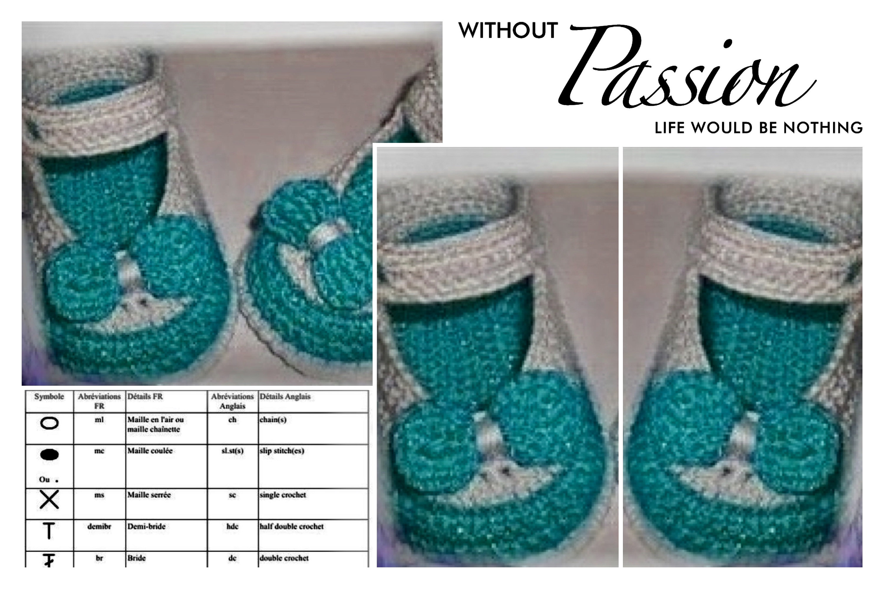 Modele Chaussons Au Crochet Pour Bebe Schema Master Classe Etape Par Etape En Photo Format Pdf Not D Written Exploration Chaussures Enfants Par Yulona
