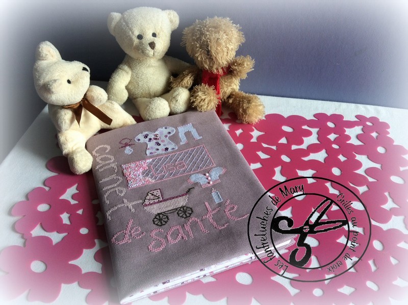 Carnet de santé bébé (fm1502f - grilles de point de croix en pdf