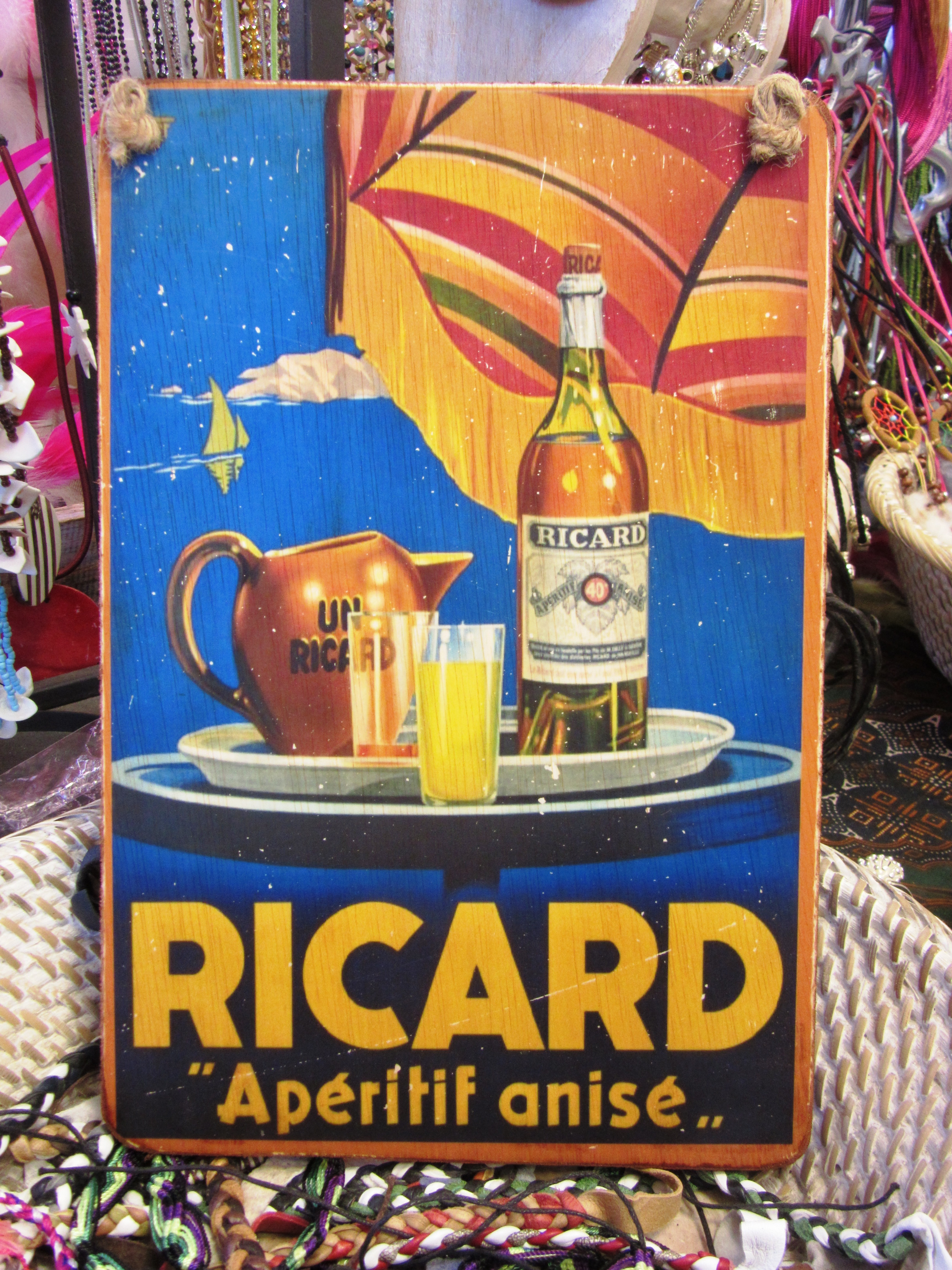 Panneau Bois Imprime Vintage Ricard 19x29 Cm Imprimes Par Decorum Panneau Bois Imprime Vintage Ricard 19x29 Cm Imprimes Par Decorum