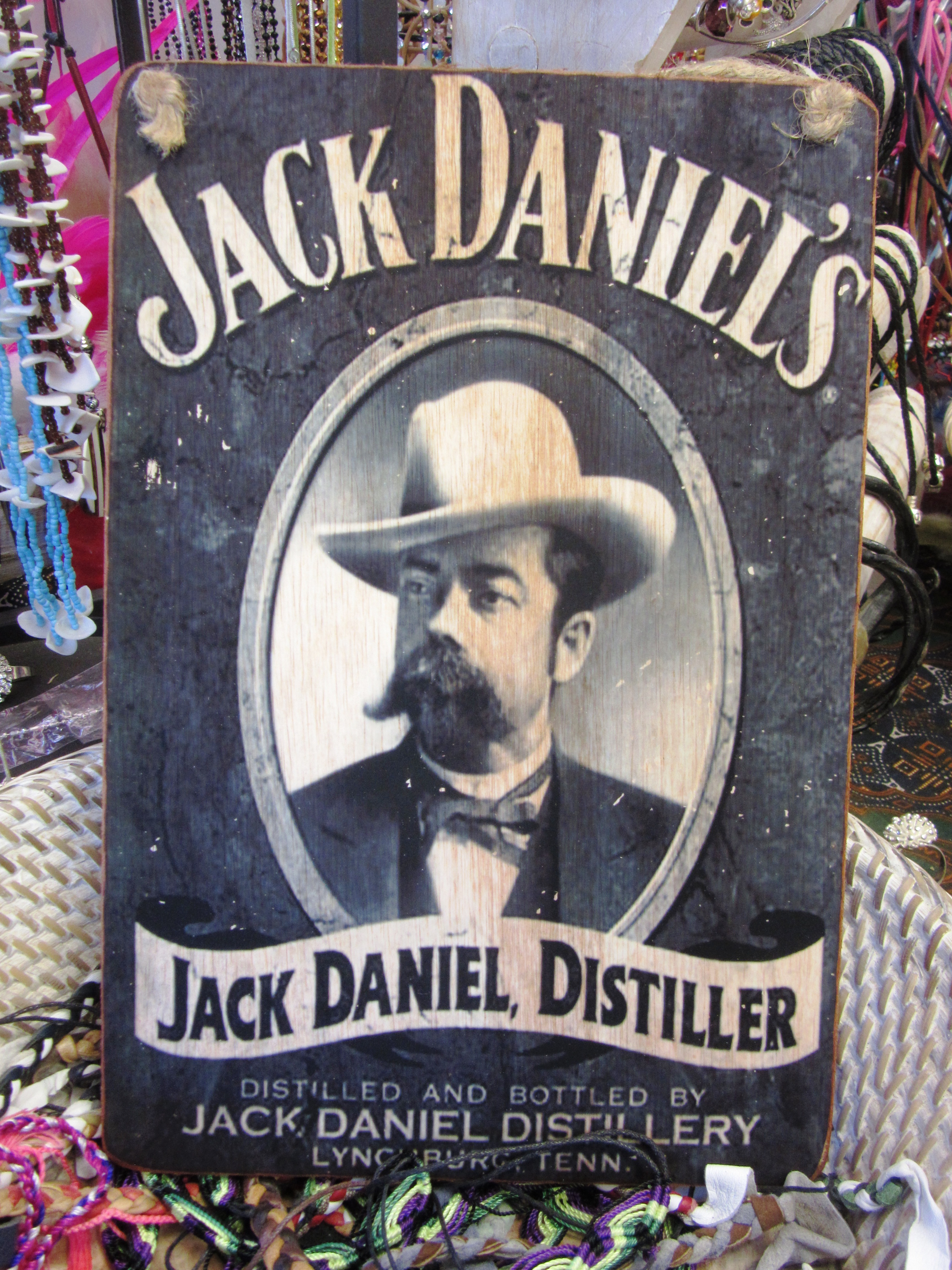 Plaque bois Déco Vintage - Jack Daniel's