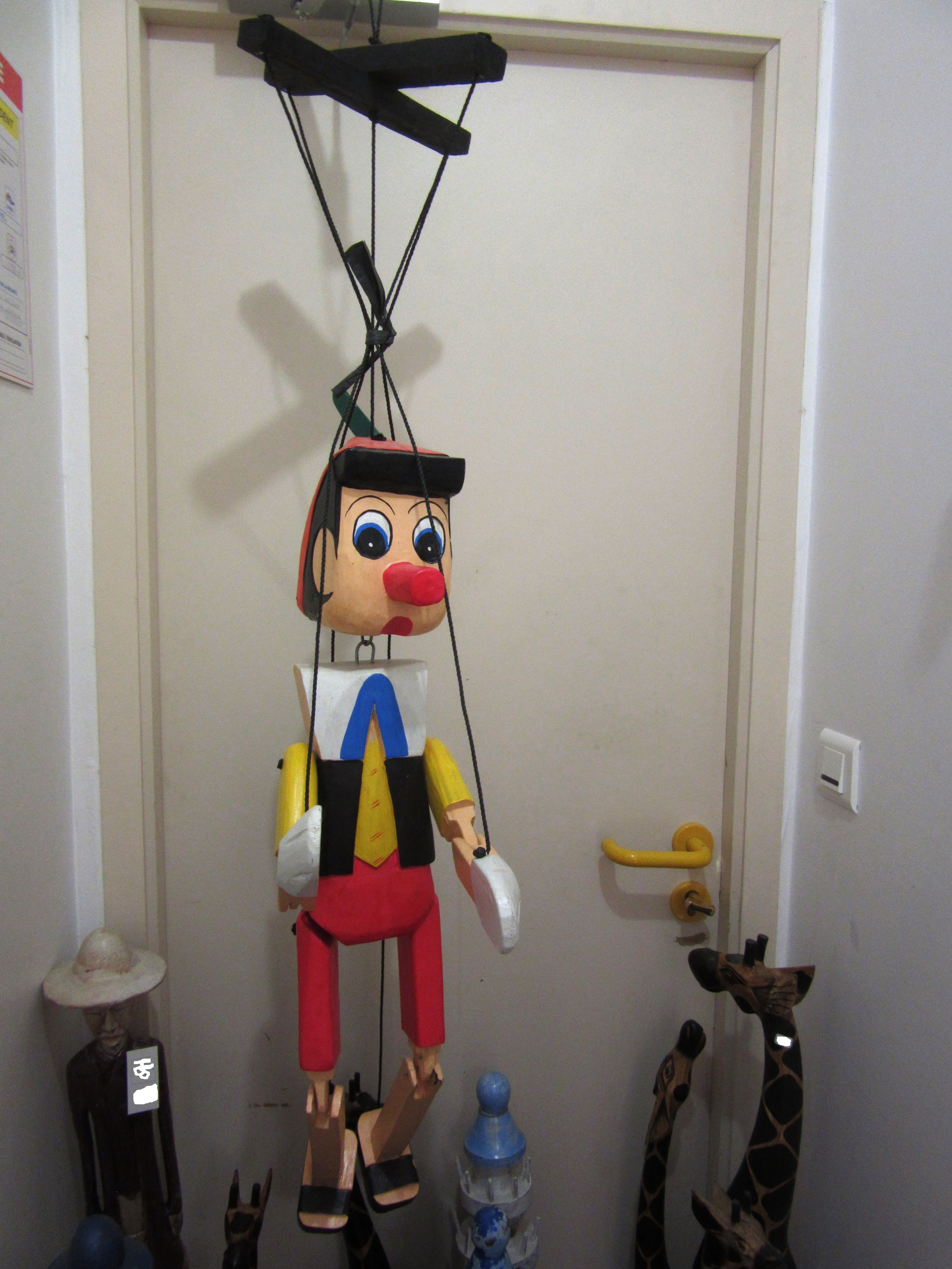 Pinocchio en bois