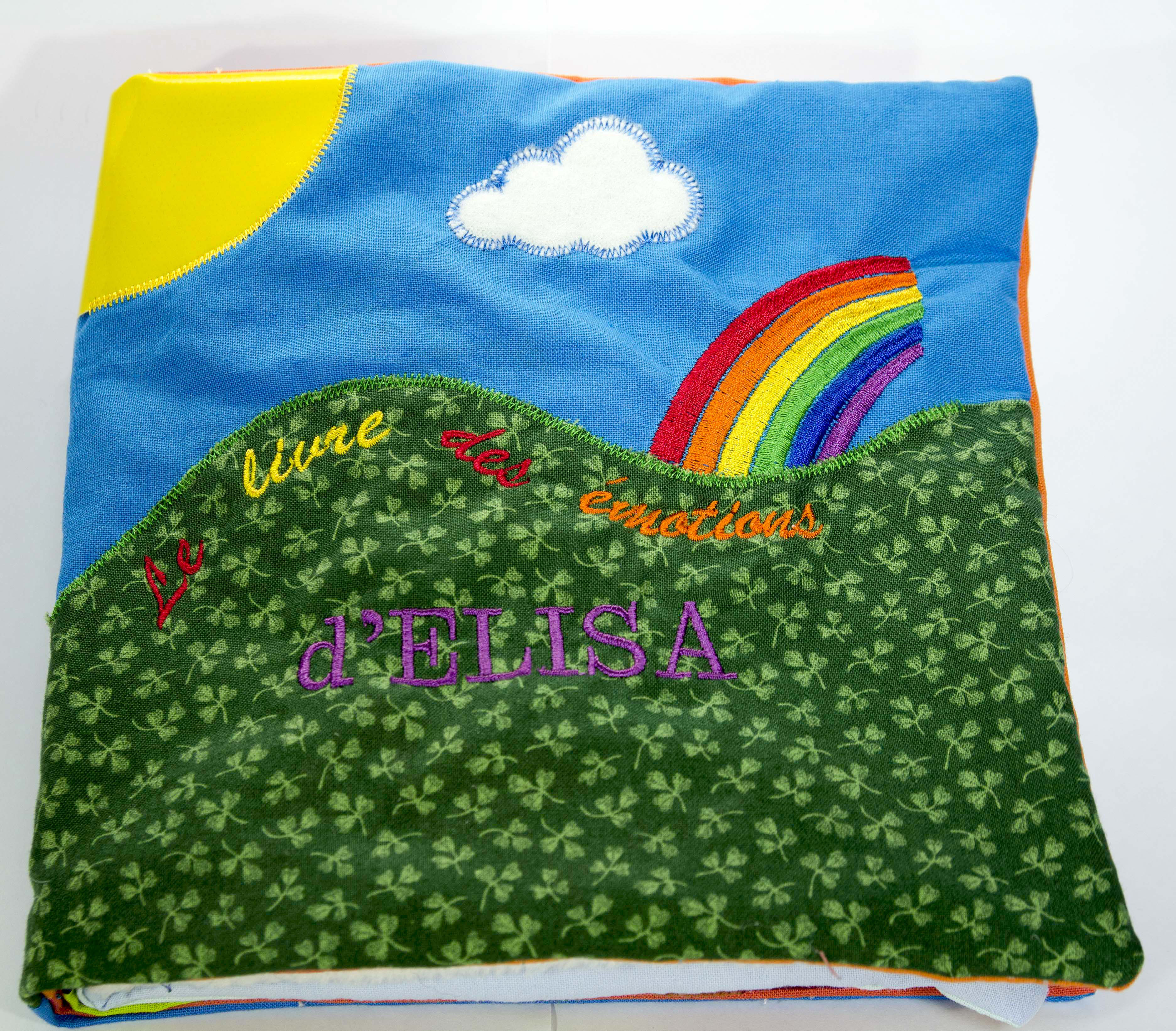 Livre D Eveil En Tissu Sur Les Emotions Quiet Book Personnalisable Avec Le Prenom Inspiration Montessori Accessoires Bebe Par Au Clair De La Line Livre D Eveil En Tissu Sur Les Emotions Quiet Book Personnalisable Avec Le Prenom Inspiration Montessori Accessoires Bebe Par Au Clair De La Line