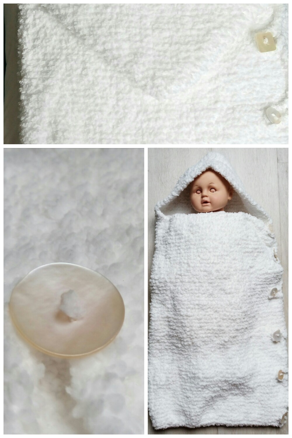 Tricot bébé : un nid d'ange facile : Femme Actuelle Le MAG