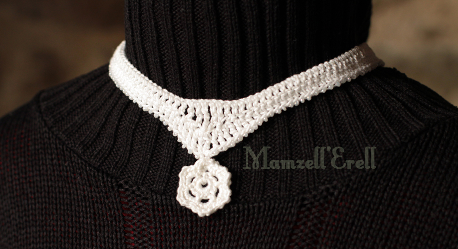 collier ras de cou au crochet collier ras de cou au crochet
