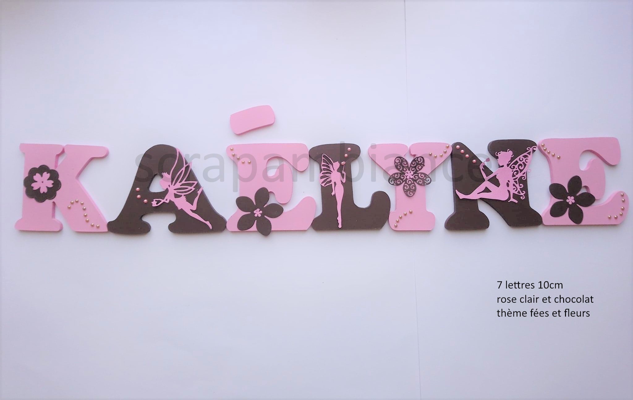 lettres à coller