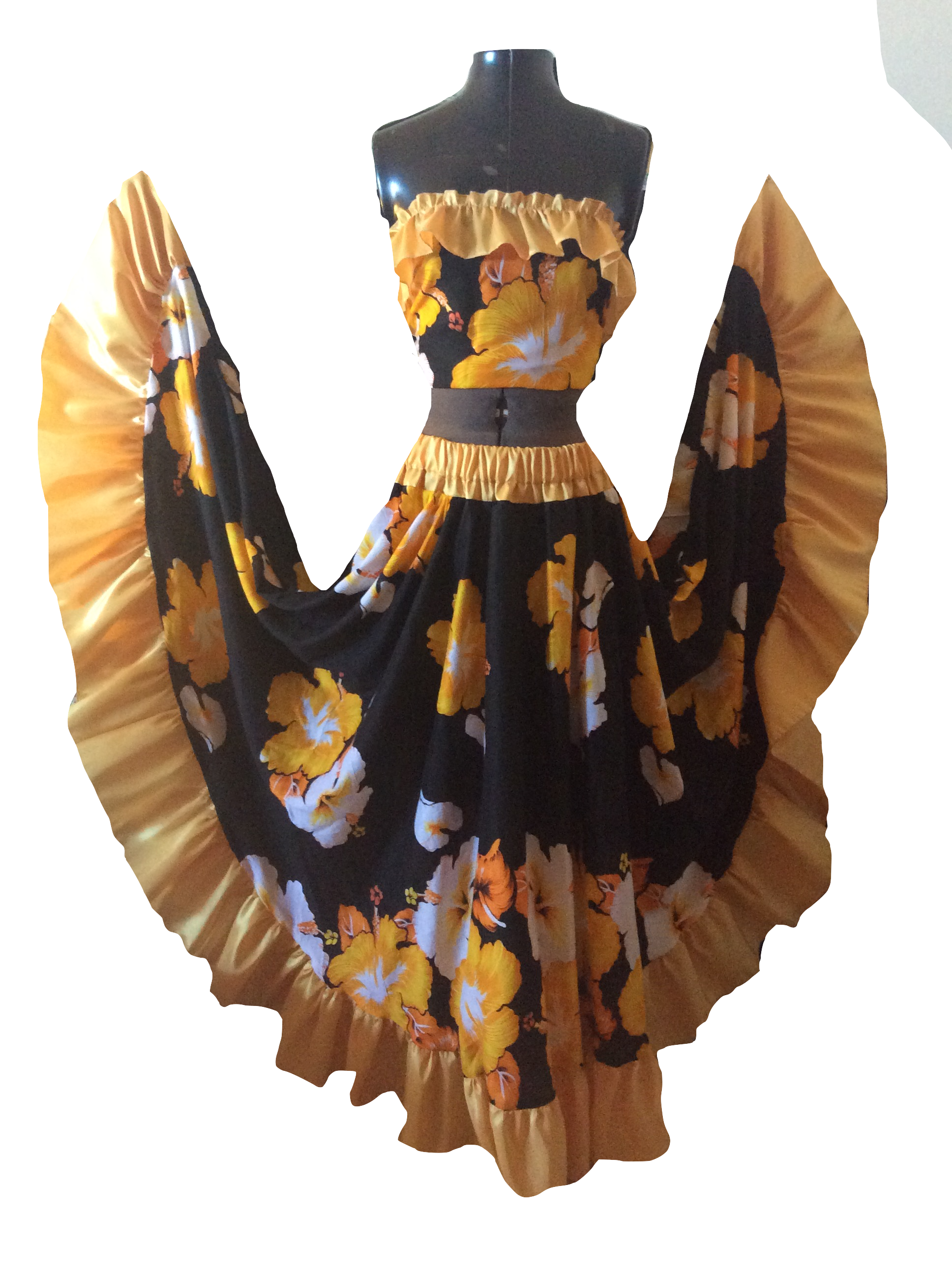 Tenue traditionnelle de la reunion accessoires femme par francoisecouture