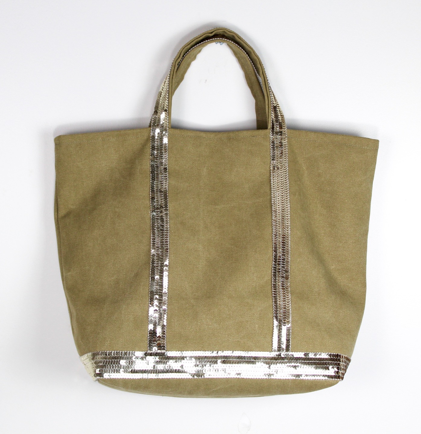 Sac de sport, toile de coton, vert clair